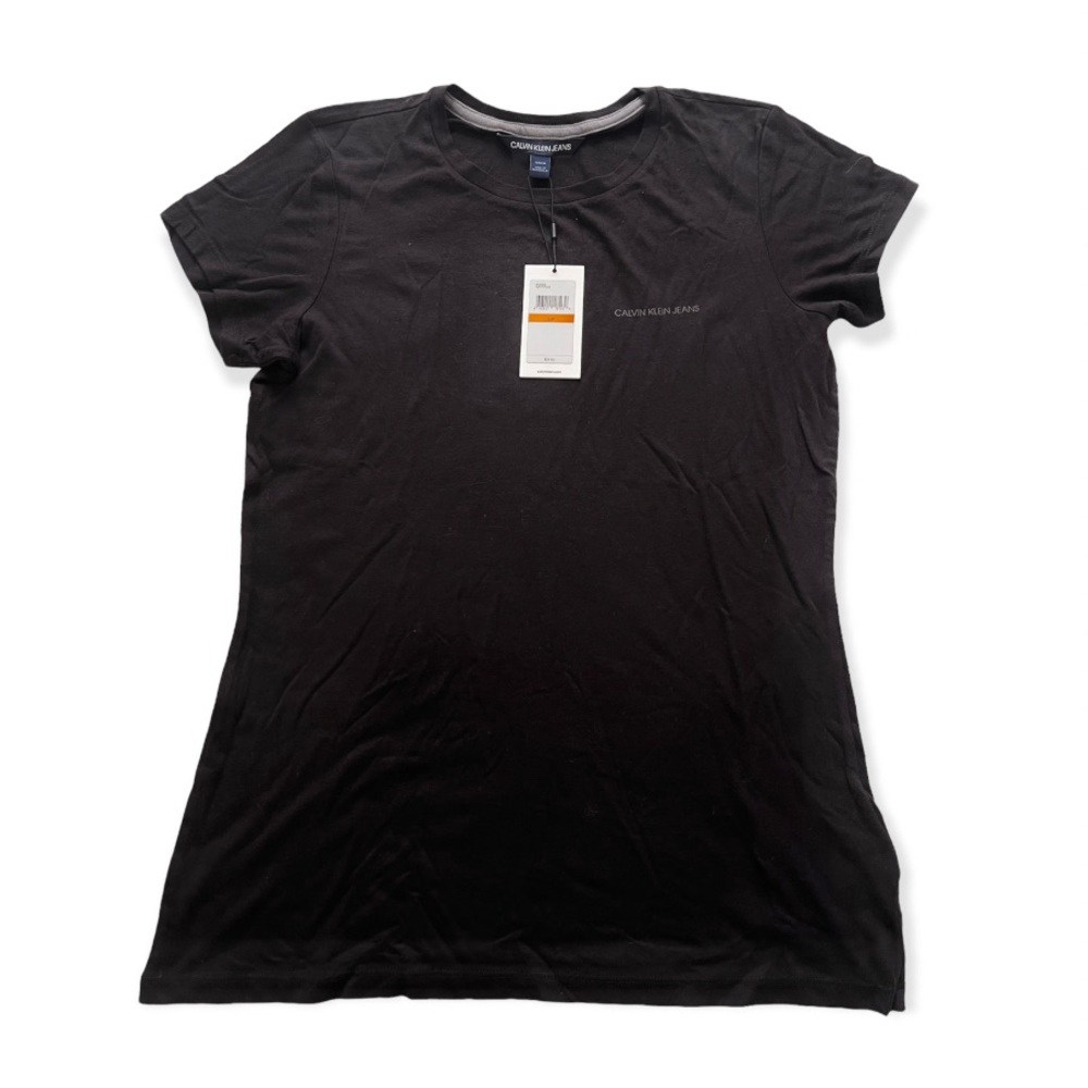 Calvin Klein Black Fitted Short Sleeve T-Shirt